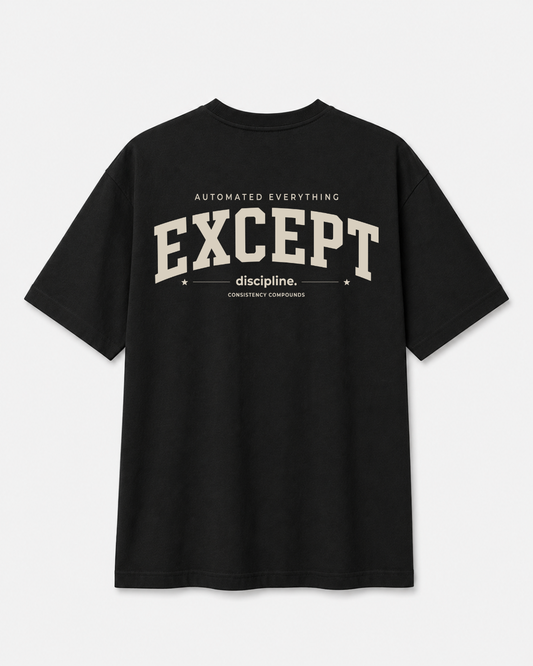 Automated Everything Except Discipline